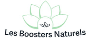 Les Boosters Naturels logo vert complément alimentaire naturel fabriqué en France